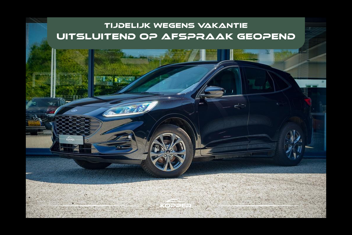 Ford Kuga 2.5 PHEV ST-Line Trekhaakvoorb / Elek Klep / Incl BTW / All-Season / Getint Glas / Zwart Metallic