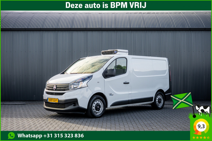 Fiat Talento 2.0 EcoJet L1H1 | 145 PK | 3-Zits | 1e Eigenaar | Koelwagen | Carrier | Cruise | Airco | Trekhaak