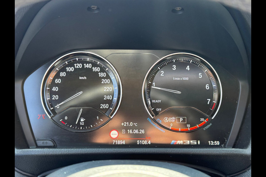 BMW X2 M35iA 306PK HIGH EXECUTIVE M-SPORT HALF-LEDER/NAVI/HEAD-UP/PANORAMADAK