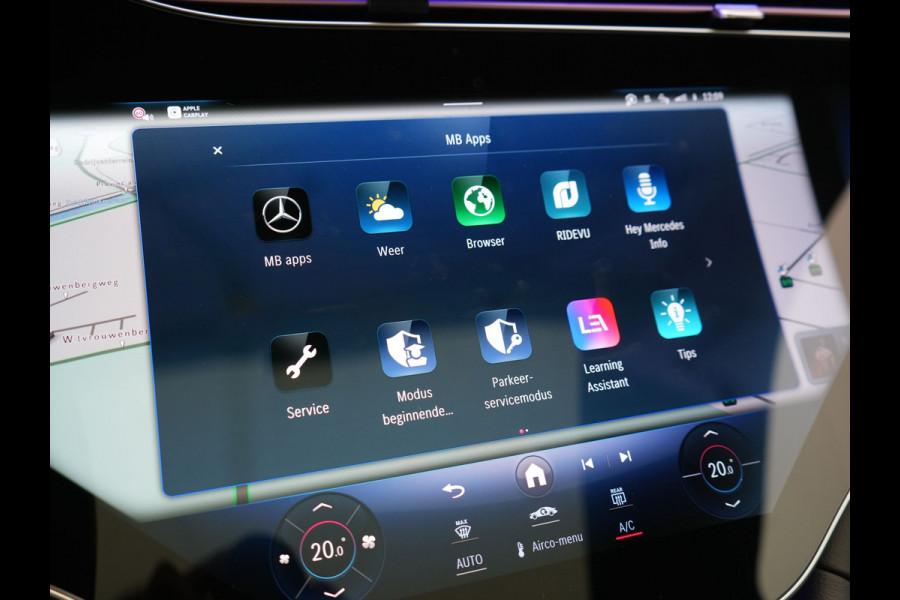 Mercedes-Benz EQE SUV 350+ Business Edition 105 kWh 292pk Dealer O.H | Hyper Screen | Panodak | Adaptive Cruise | Burmester Audio | Head Up | 360 Camera | Lederen Sportstoelen Memory & Ventilatie | Digital LED | BLIS | Apple Carplay | Stuur & Stoelen Verwarmd  Virtual | Navigatie | DAB | 20"L.M |