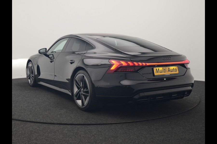 Audi e-tron GT 93 kWh 476pk Dealer O.H | Panodak | Head Up | Adaptive Cruise | Bang & Olufsen | 360 Camera | Lederen Sportstoelen Verwarmd & Ventilatie | Keyless | Blis | Navigatie | Virtual | DAB | 21"L.M |