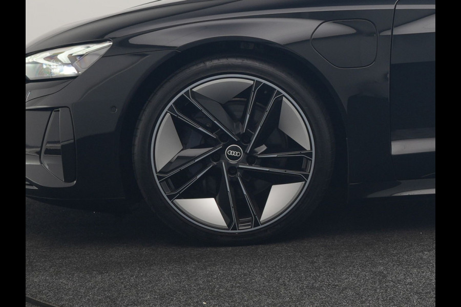 Audi e-tron GT 93 kWh 476pk Dealer O.H | Panodak | Head Up | Adaptive Cruise | Bang & Olufsen | 360 Camera | Lederen Sportstoelen Verwarmd & Ventilatie | Keyless | Blis | Navigatie | Virtual | DAB | 21"L.M |