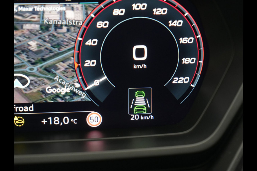 Audi Q4 e-tron 50 quattro S Line 82 kWh 299pk Dealer O.H | Trekhaak Af Fabriek | Panodak | Adaptive Cruise | Camera | Lederen Sportstoelen Memory & Verwarmd | Matrix LED | BLIS | Keyless | Navigatie | Virtual | DAB | 20"L.M |