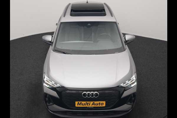 Audi Q4 e-tron 50 quattro S Line 82 kWh 299pk Dealer O.H | Trekhaak Af Fabriek | Panodak | Adaptive Cruise | Camera | Lederen Sportstoelen Memory & Verwarmd | Matrix LED | BLIS | Keyless | Navigatie | Virtual | DAB | 20"L.M |