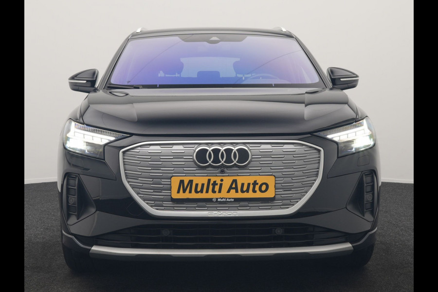 Audi Q4 e-tron 40 Edition 77 kWh 204pk Dealer O.H | Adaptive Cruise | Camera | Sportstoelen Verwarmd | BLIS | Keyless | Virtual | Navigatie | DAB | 19"L.M |