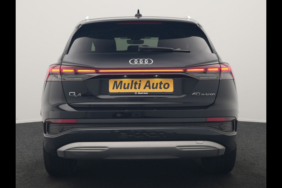 Audi Q4 e-tron 40 Edition 77 kWh 204pk Dealer O.H | Adaptive Cruise | Camera | Sportstoelen Verwarmd | BLIS | Keyless | Virtual | Navigatie | DAB | 19"L.M |