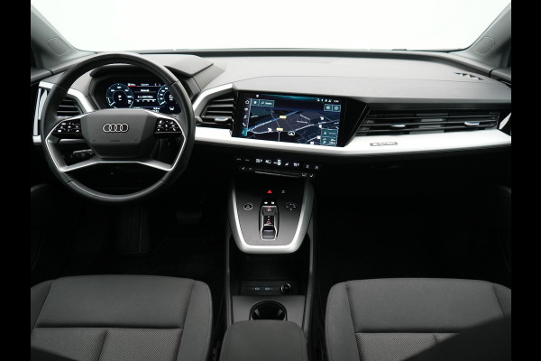 Audi Q4 e-tron 40 Edition 77 kWh 204pk Dealer O.H | Adaptive Cruise | Camera | Sportstoelen Verwarmd | BLIS | Keyless | Virtual | Navigatie | DAB | 19"L.M |
