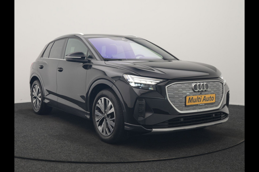 Audi Q4 e-tron 40 Edition 77 kWh 204pk Dealer O.H | Adaptive Cruise | Camera | Sportstoelen Verwarmd | BLIS | Keyless | Virtual | Navigatie | DAB | 19"L.M |