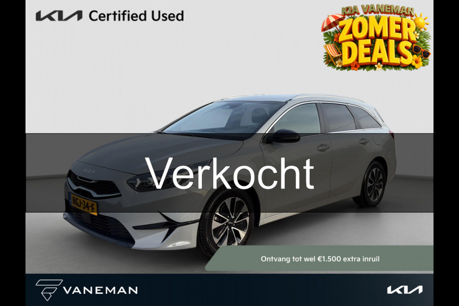 Kia Ceed Sportswagon 1.0 T-GDi MHEV Design Edition Automaat | JBL | Stoel- en Stuurverwarming | Lane Assist | Dode Hoek Assistentie | Navi | Apple Carplay & Android Auto |