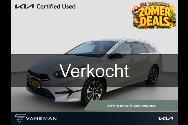 Kia Ceed Sportswagon 1.0 T-GDi MHEV Design Edition Automaat | JBL | Stoel- en Stuurverwarming | Lane Assist | Dode Hoek Assistentie | Navi | Apple Carplay & Android Auto |