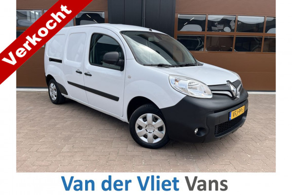 Renault Kangoo Maxi 1.5 Blue dCi 115pk E6 R-link BPM Vrij! Lease €168 p/m, Airco, Navi, PDC, 2x Schuifdeur, Trekhaak, Volledig onderhoudshistorie aanwezig