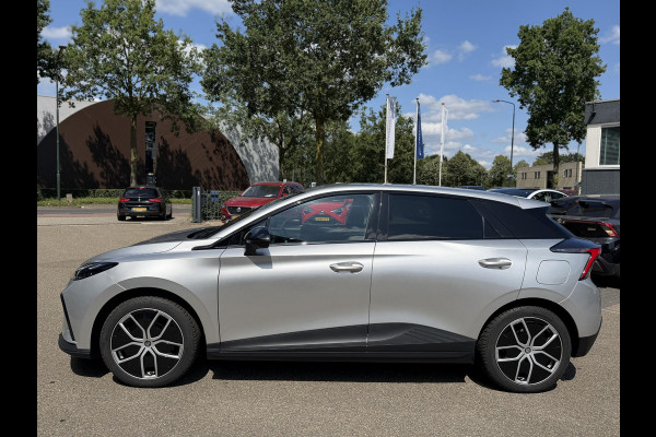 MG Mg4 electric Luxury 64 kWh |360 CAMERA| 7 JAAR MG GARANTIE T/M 07-2031| ELEK. STOEL| DODE HOEK SENSOR| STOEL + STUURVERWARMING| ADAPTIVE CRUISE CONTROL | RIJKLAAR PRIJS |