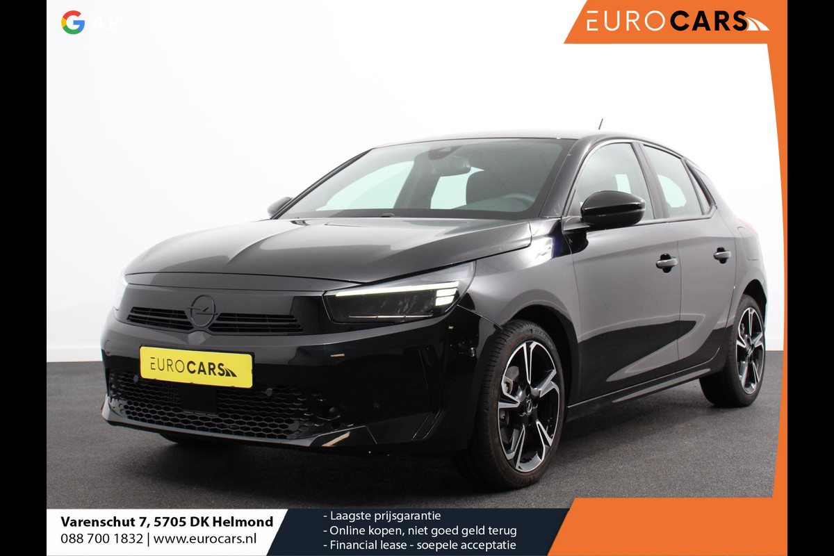 Opel Corsa 1.2 Turbo 110pk Hybrid Automaat GS Navigatie Airco Cruise control Parkeersensoren Apple Carplay/ Android Auto Camera Lichtmetalen velgen LED