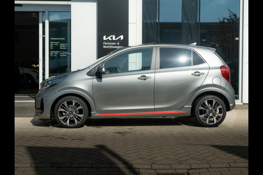 Kia Picanto 1.0 T-GDi GT-Line 5p | 100PK | Schuifkanteldak | Stoel en stuurverwarming |