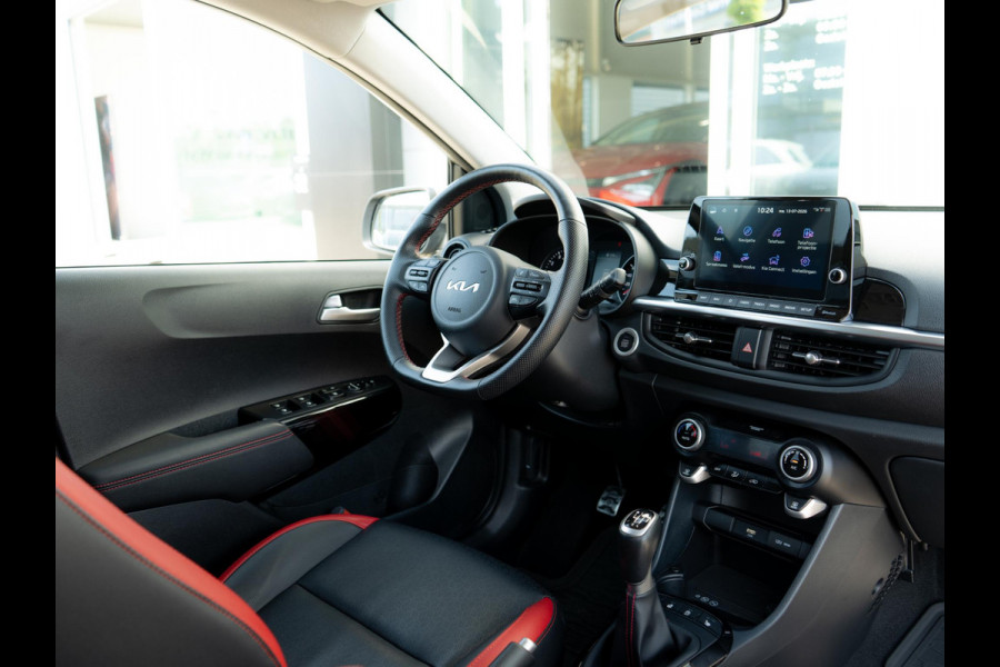 Kia Picanto 1.0 T-GDi GT-Line 5p | 100PK | Schuifkanteldak | Stoel en stuurverwarming |