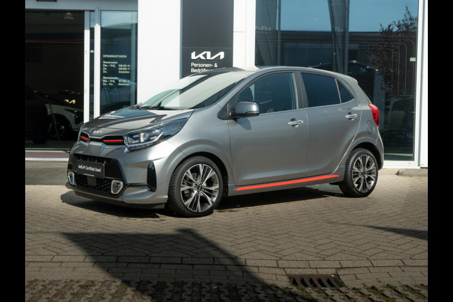 Kia Picanto 1.0 T-GDi GT-Line 5p | 100PK | Schuifkanteldak | Stoel en stuurverwarming |