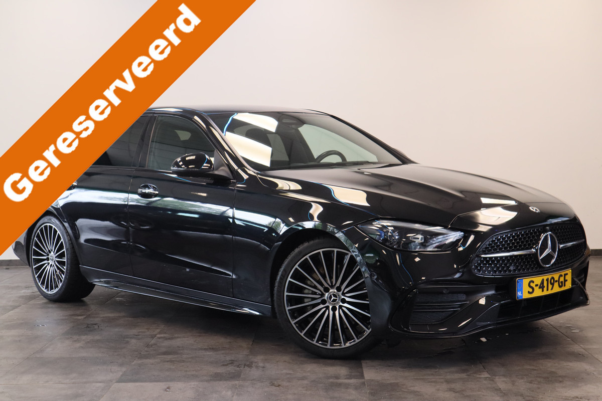 Mercedes-Benz C-Klasse 300 4MATIC AMG Line Burmester ACC Lane Assist Camera 24 Maanden garantie* (Vraag naar de voorwaarden)
