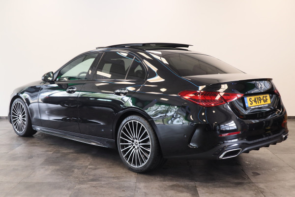 Mercedes-Benz C-Klasse 300 4MATIC AMG Line Burmester ACC Lane Assist Camera 24 Maanden garantie* (Vraag naar de voorwaarden)