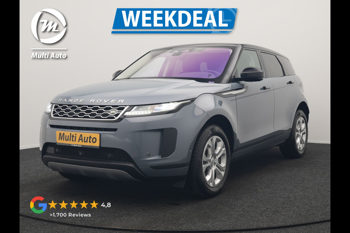Land Rover Range Rover Evoque P300e AWD S PHEV 309pk Dealer O.H. | Trekhaak Afn. | Adaptive Cruise | 360 Camera | Lederen Comfortstoelen Memory & Verwarmd | Keyless | Blis | Stuur Verwarmd | Apple Carplay | Navigatie | DAB |