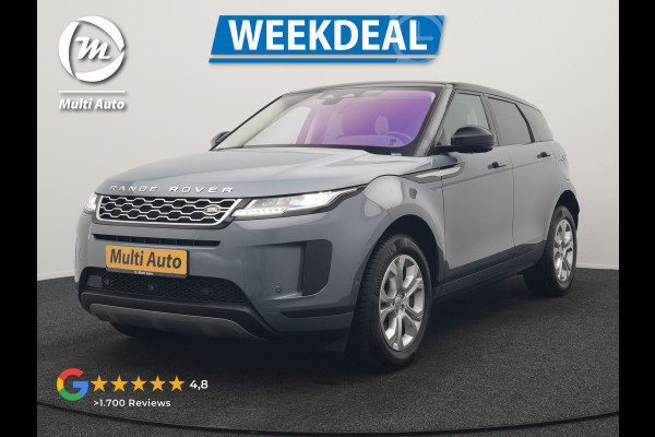 Land Rover Range Rover Evoque P300e AWD S PHEV 309pk Dealer O.H. | Trekhaak Afn. | Adaptive Cruise | 360 Camera | Lederen Comfortstoelen Memory & Verwarmd | Keyless | Blis | Stuur Verwarmd | Apple Carplay | Navigatie | DAB |