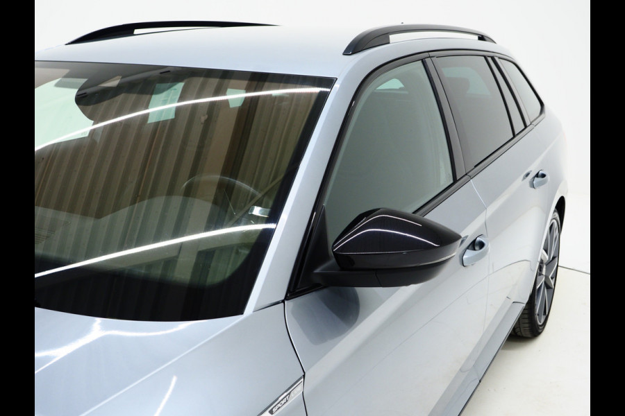 Škoda Superb Combi 1.4 TSI iV Sportline | Leder/Alcantara | Trekhaak | Carbon | 360 | Memory | Keyless | Adaptive Cruise