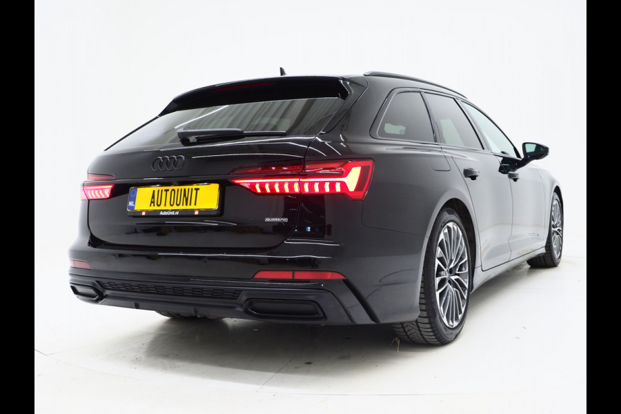 Audi A6 Avant 55 TFSI e quattro Competition Full Black | Panoramadak | Leder | B&O Audio | Camera | Stoelverwarming | Cruise | Carplay