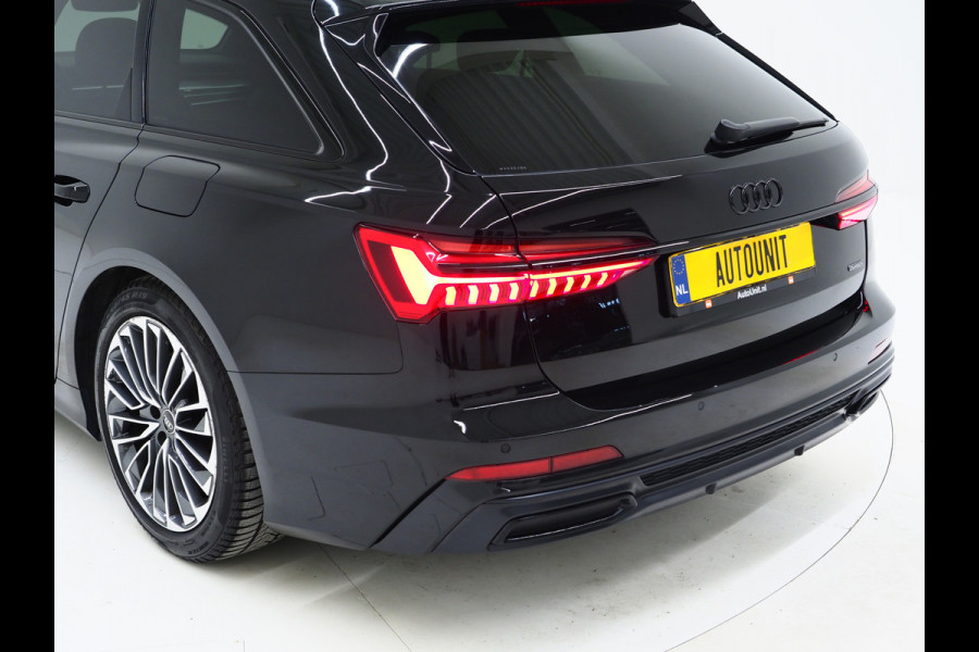 Audi A6 Avant 55 TFSI e quattro Competition Full Black | Panoramadak | Leder | B&O Audio | Camera | Stoelverwarming | Cruise | Carplay