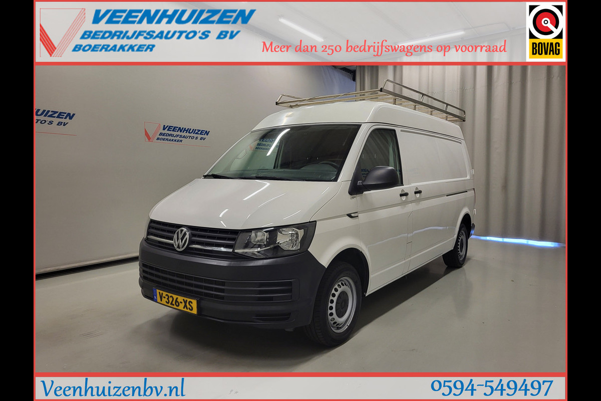 Volkswagen Transporter 2.0TDI 150pk L2/H2 Automaat Euro 6!