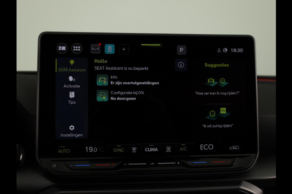 Seat Leon Sportstourer 1.5 TSI e-Hybrid FR PHEV First Edition 204 pk Automaat | Verlengde garantie | Navigatie | Parkeersensoren (Park assist) | Achteruitrijcamera | Adaptieve cruise control | Matrix LED koplampen |