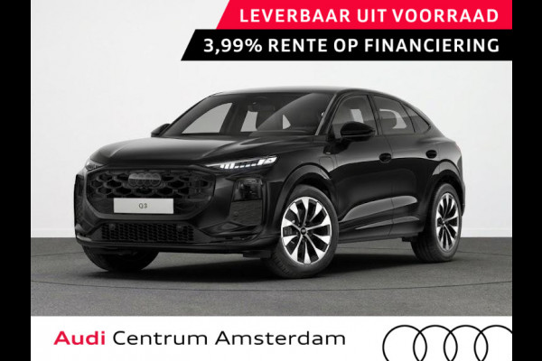 Audi Q3 Sportback S edition e-hybrid 272 pk | Techniekpakket plus | Panorama-glasdak | Optiekpakket zwart-glanzend | Trekhaak mech |