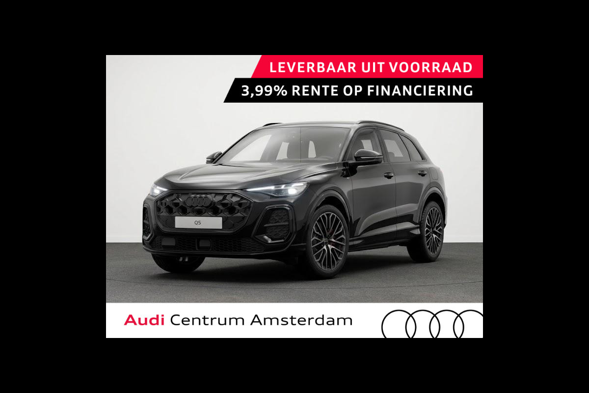 Audi Q5 S edition Competition e-hybrid 367 pk | Panorama-glasdak | Stoelventilatie voor | MMI experience plus met B&O | MMI bijrijdersdisplay |