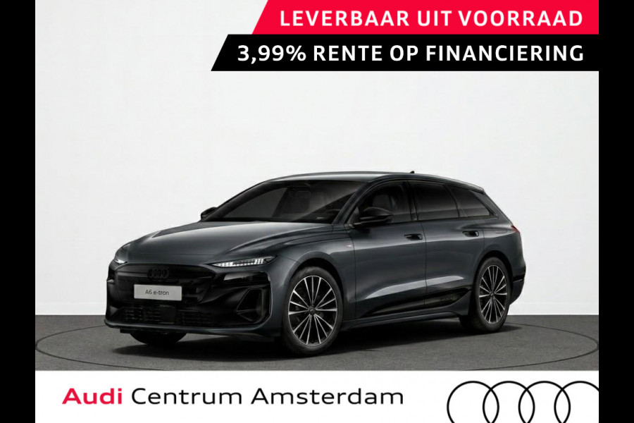 Audi A6 Avant e-tron S edition 83 kWh 286 pk | Sportstoel leder zwart | Trekhaak, elektr. wegklapbaar | Optiekpakket zwart-glanzend | Privacy glas |
