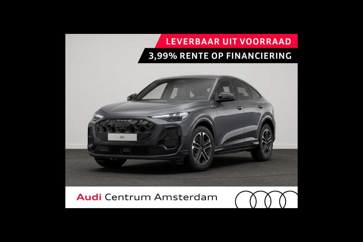 Audi Q5 Sportback S edition e-hybrid 299 pk | Techniekpakket plus | Panorama-glasdak | Optiekpakket zwart-glanzend | Trekhaak, elektr |