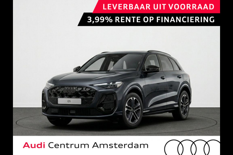 Audi Q5 S edition e-hybrid 299 pk | Panorama-glasdak | Techniekpakket plus | Trekhaak, elektr. wegklapbaar | Geheugen bestuurdersstoel |