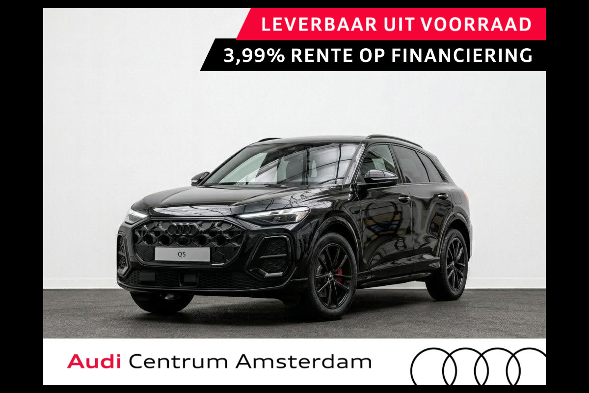 Audi Q5 S edition e-hybrid 299 pk | Panorama-glasdak | Techniekpakket plus | Trekhaak, elektr. wegklapbaar | Winterpakket |