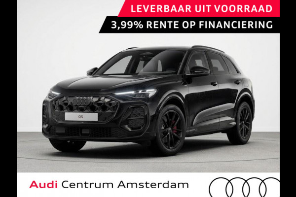 Audi Q5 S edition Competition e-hybrid 367 pk | Panorama-glasdak | Trekhaak, elektr. wegklapbaar | MMI bijrijdersdisplay | Geheugen bestuurdersstoel |