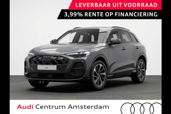 Audi Q5 S edition Competition e-hybrid 367 pk | B&O sound system | Glazen panoramadak | MMI Bijrijdersdisplay | Trekhaak elektrisch wegklapbaar |