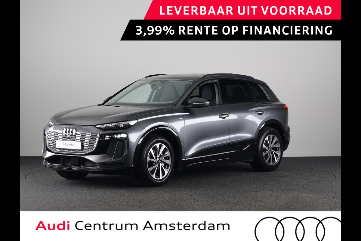 Audi Q6 e-tron Advanced edition 83Kwh 252 pk SUV | Tech pakket plus | Glazen panoramadak | Sportstoelen | Frunk |