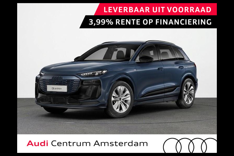 Audi Q6 e-tron S edition 83Kwh 252 pk SUV | Tech pakket plus | Glazen panoramadak | Trekhaak | Privacy glas |