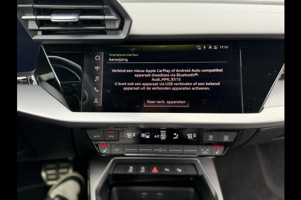 Audi A3 Sportback 35 TFSI S edition | 3X S-LINE IN & EXTERIEUR + ONDERSTEL | MILD-HYBRIDE  | NAVI + CARPLAY | STOELVERWARMING | CAMERA | ALL SEASON BANDEN | FULL LED | RIJKLAAR MET 12 MND BOVAG GARANTIE |