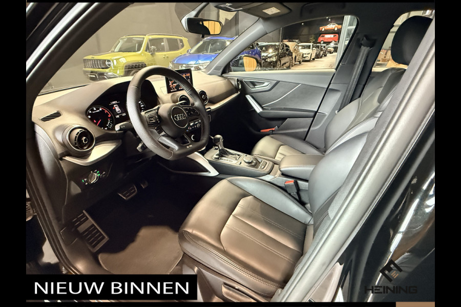 Audi Q2 35 TFSI CoD Sport S line Edition. 150 PK Automaat. Leer. Navi. Cruise. Van eerste eigenaar met NAP.