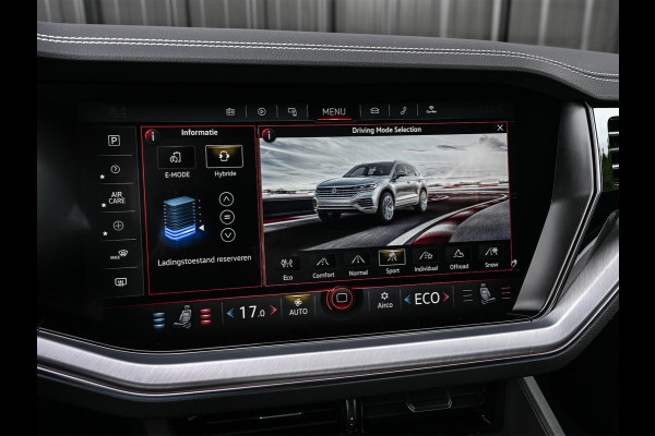 Volkswagen Touareg 3.0 TSi eHybrid 4MOTION | Panoramadak | Night Vision | Luchtvering | Massagestoelen + Ventilatie | Dynaudio | HUD | 360 Camera | Ambiance Interieur | Trekhaak | Soft Close | Stoelverwarming V+A |