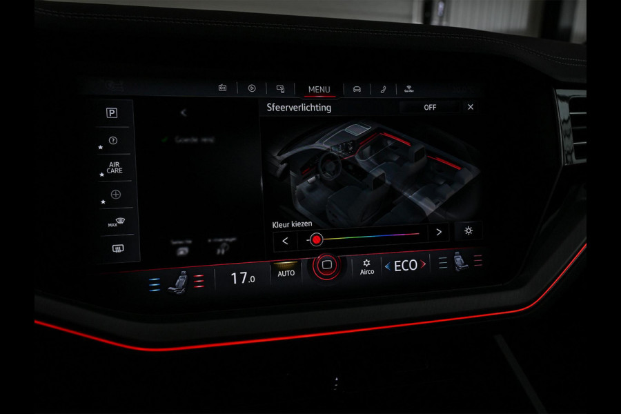 Volkswagen Touareg 3.0 TSi eHybrid 4MOTION | Panoramadak | Night Vision | Luchtvering | Massagestoelen + Ventilatie | Dynaudio | HUD | 360 Camera | Ambiance Interieur | Trekhaak | Soft Close | Stoelverwarming V+A |