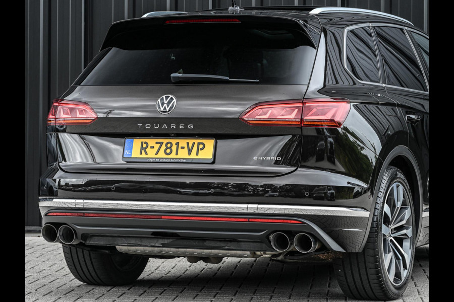 Volkswagen Touareg 3.0 TSi eHybrid 4MOTION | Panoramadak | Night Vision | Luchtvering | Massagestoelen + Ventilatie | Dynaudio | HUD | 360 Camera | Ambiance Interieur | Trekhaak | Soft Close | Stoelverwarming V+A |