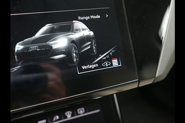 Audi Q8 e-tron 55 quattro S Line 114 kWh 408pk Dealer O.H | Trekhaak Afn. | Adaptive Cruise | Camera | Head Up | Matrix LED | Lederen Sportstoelen Memory & Ventilatie | Apple Carplay | Virtual | Stoelverwarming | Navigatie | DAB | 20"L.M |