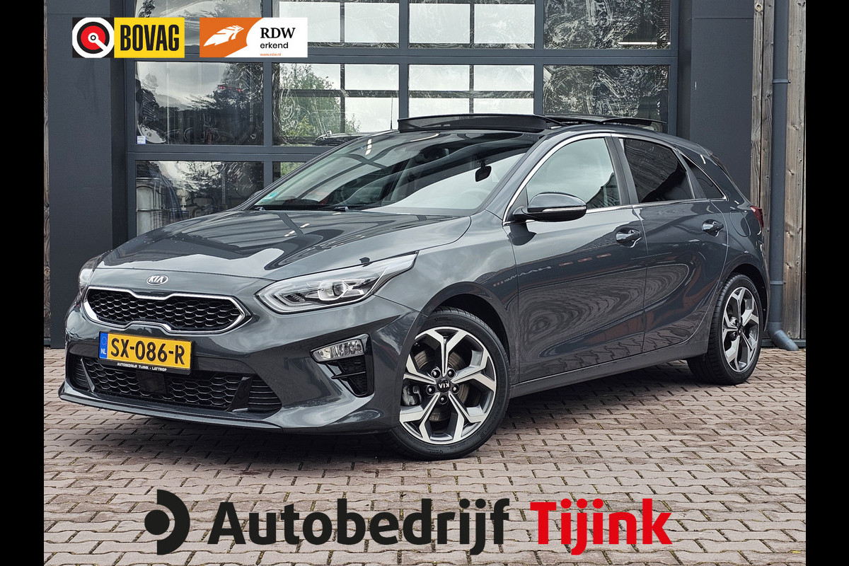 Kia Ceed 1.4 T-GDi ExecutiveLine | Navi | Pano | Trekhaak | Leer | Stoelverwarming | Keyless | Elek. stoelen |