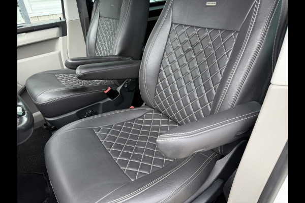 Volkswagen Transporter 2.0 TDI 150pk DSG automaat L2H1 DC 5 persoons Highline / vaste prijs rijklaar € 32.950 ex btw / lease vanaf € 538 / leer / cruise / airco / trekhaak 2500 kg / navigatie / euro 6 / bpm vrij !