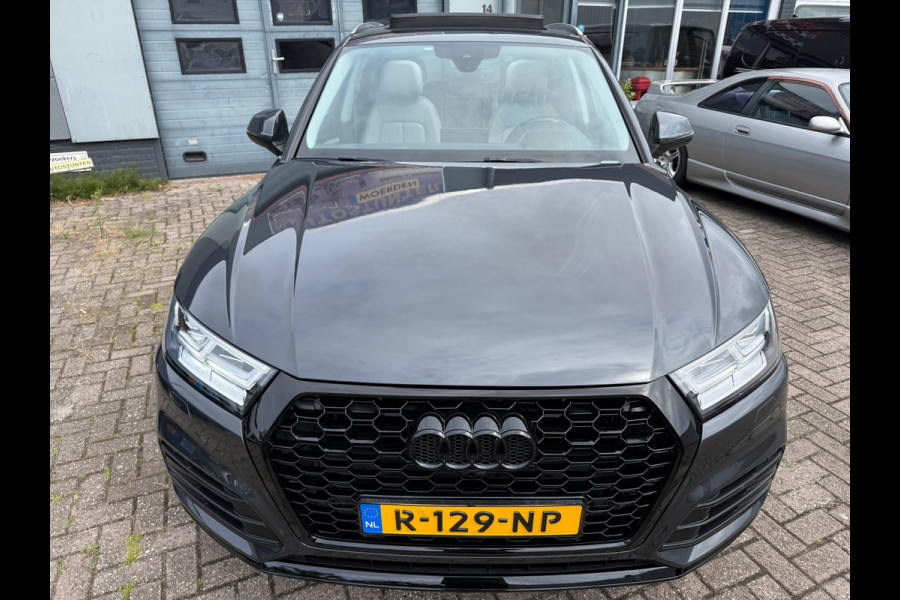 Audi Q5 2.0 TFSI QUATTRO SPORT PRO LINE-S 2018 PANO B&O VOLLED LEDER NAP