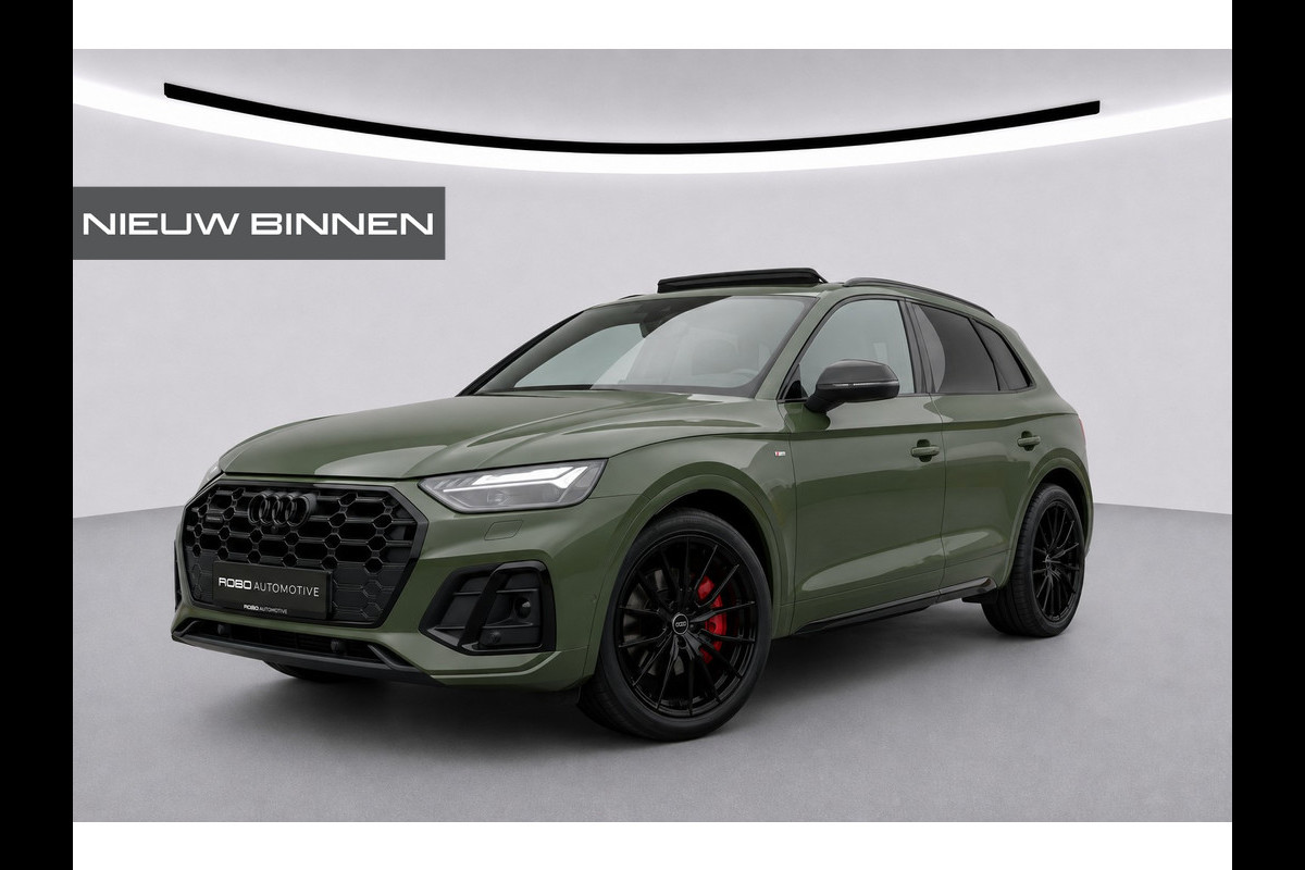Audi Q5 50 TFSI e S edition Competition S-Line | Panoramadak | Stoelverwarming | Keyless | Matrix LED | Camera | Apple Carplay | Navigatie | Cruise Control | Ambiance Verlichting |