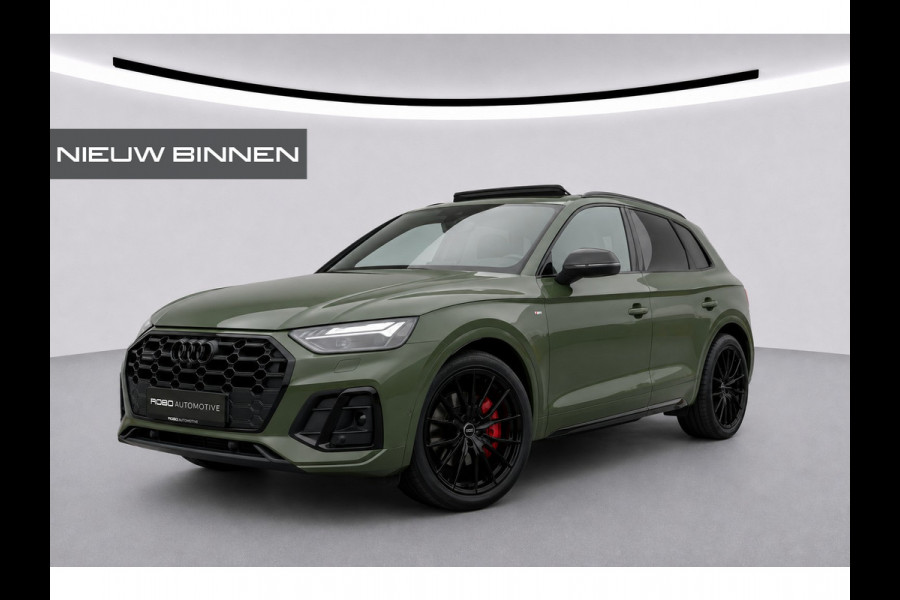 Audi Q5 50 TFSI e S edition Competition S-Line | Panoramadak | Stoelverwarming | Keyless | Matrix LED | Camera | Apple Carplay | Navigatie | Cruise Control | Ambiance Verlichting |